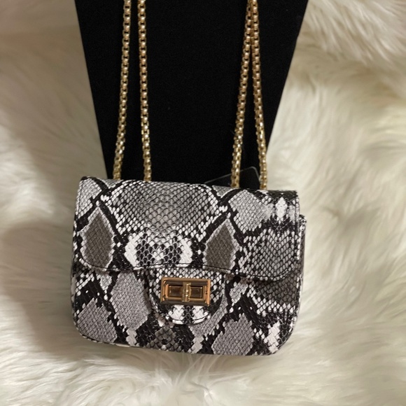 Small Beautiful. Black and light brown black  shoulder bag - Picture 1 of 5